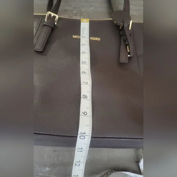 Michael Kors Dark Brown Tote Bag - Picture 10 of 16